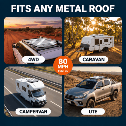 Complete Magnetic Roof Mount Power Kit | Starlink Mini UK