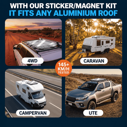 Magnetic Roof Mount Power Kit | For Boats, Caravans, Canopies & Trays