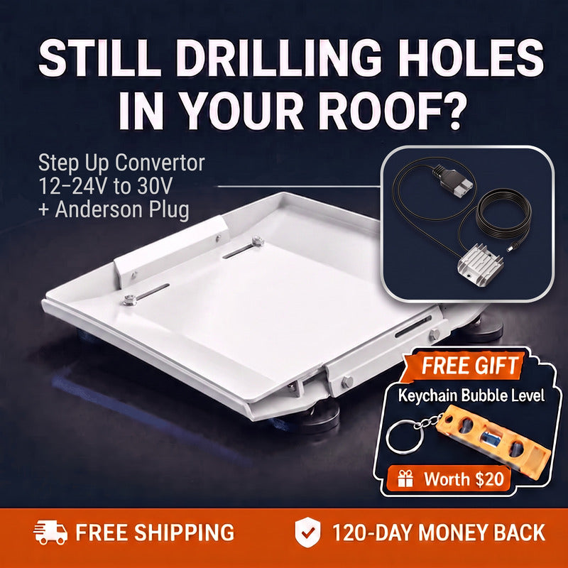 Complete Magnetic Roof Mount Power Kit | Starlink Mini – Nomad Link Co