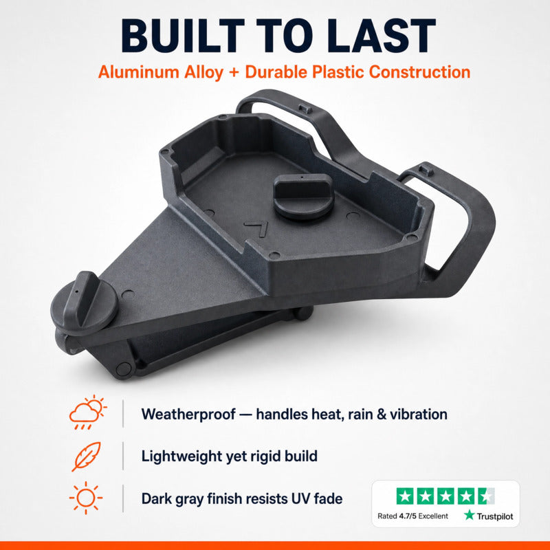 Flat Bar Roof Rack Mount | For Starlink Mini